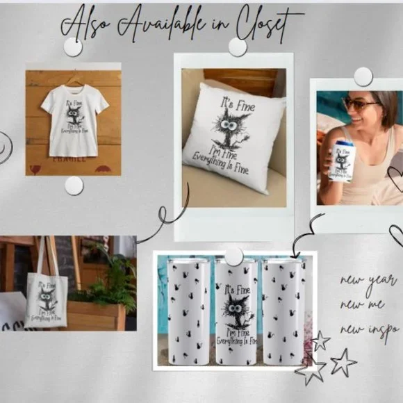 I'm fine, It's fine, Everything is fine Coffee Mug - Picture 2 of 2